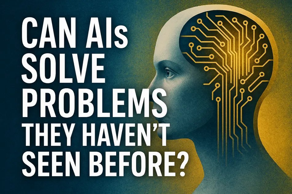 Can AIs Solve Problems They Haven’t Seen Before? by @TheTechOasis1 medium.com/p/can-ais-solv…
!!