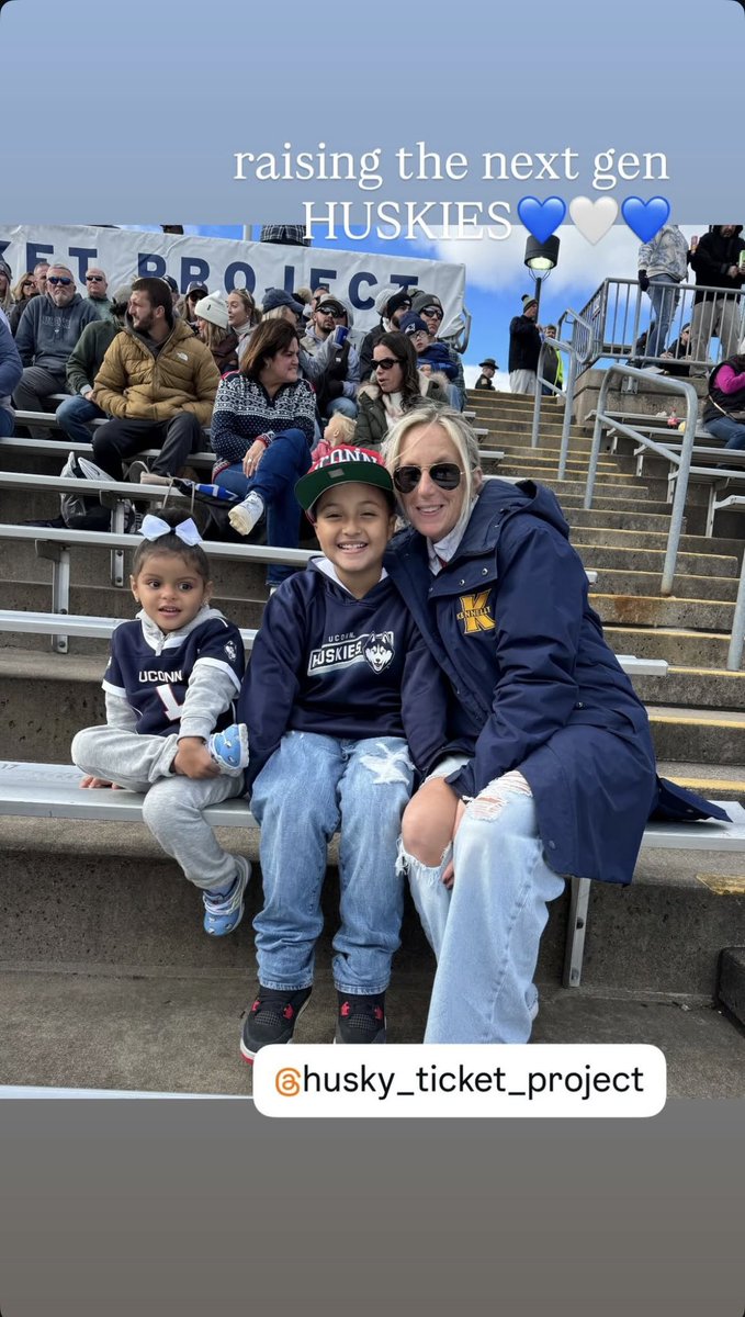 Nothing better than a Husky victory. Still smiling from Saturday’s big <a href="/UConnFootball/">UConn Football</a> win with our friends from <a href="/kennelly_school/">Kennelly School</a>!