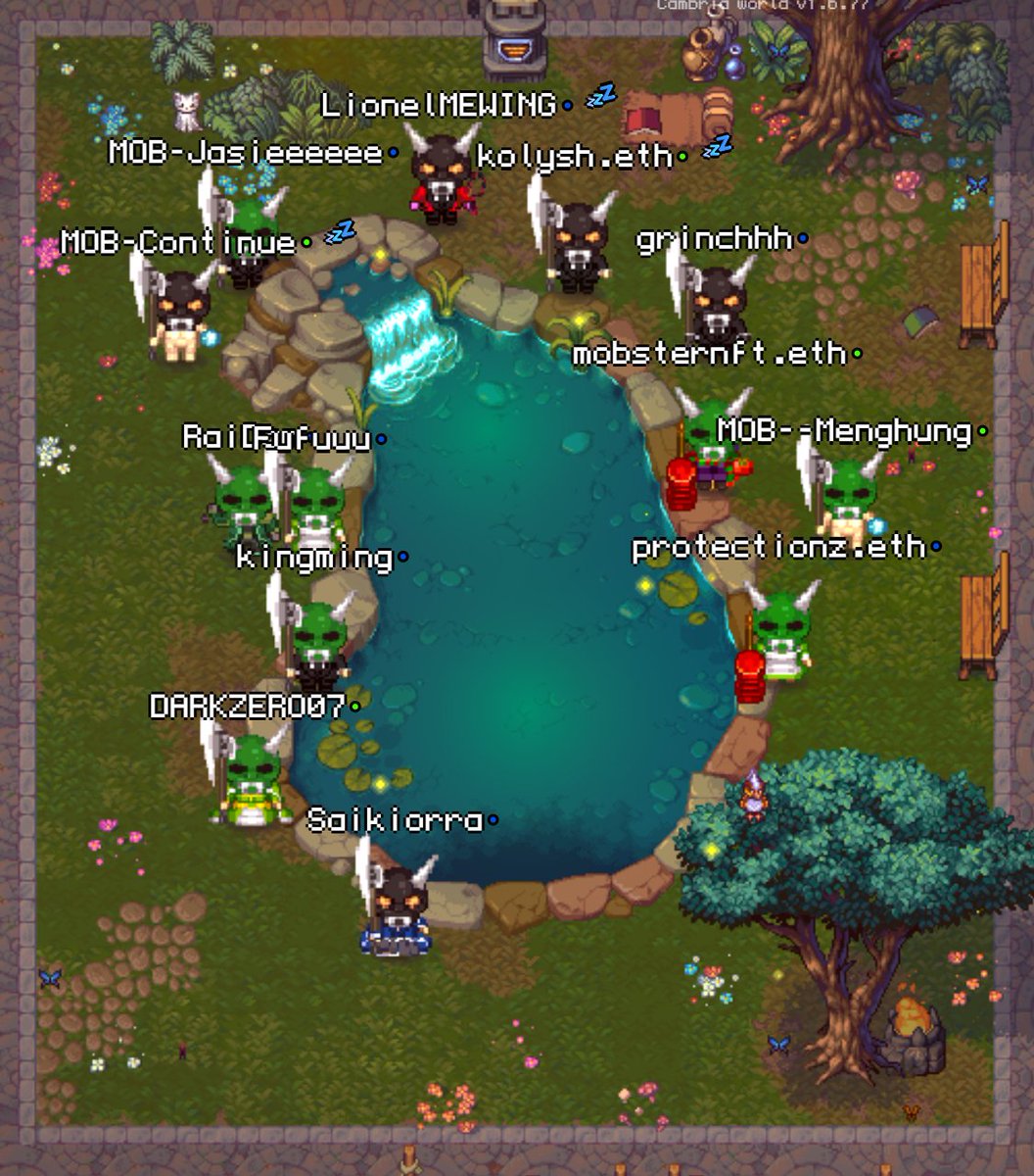 MOB getting ready for the Masked Axe Massacre in <a href="/playdegenarena/">Duel Arena</a> 🎃🪓