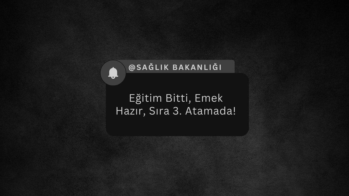 Yeni hastaneler açılıyor, şehir hastaneleri hizmete giriyor ancak personel eksikliği ciddi boyutlarda. 2024 KPSS puanıyla yeni bir alım yapılmadan bu eksiklik kapatılamaz.
#SB2024PuanıylaAlım