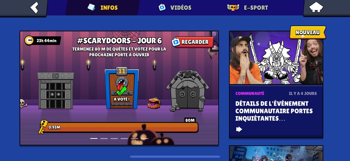 I WANT those sushi rolls supercell #ScaryDoors #BrawlStars