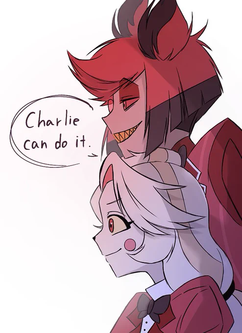 アラチャ #Radiobelle #Charlastor #HazbinHotelFanart #hazbinhotel