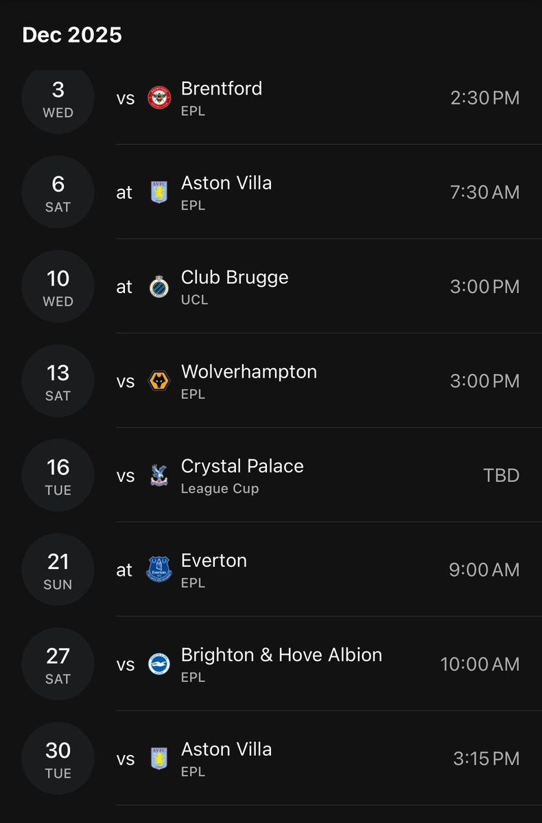 December won’t be easy lol. We gotta have a perfect November.