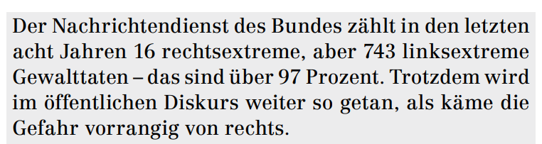 Den nachfolgenden Text muss man sich auf der Zunge zergehen lassen.