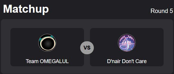 GLHF to our opponents this week!