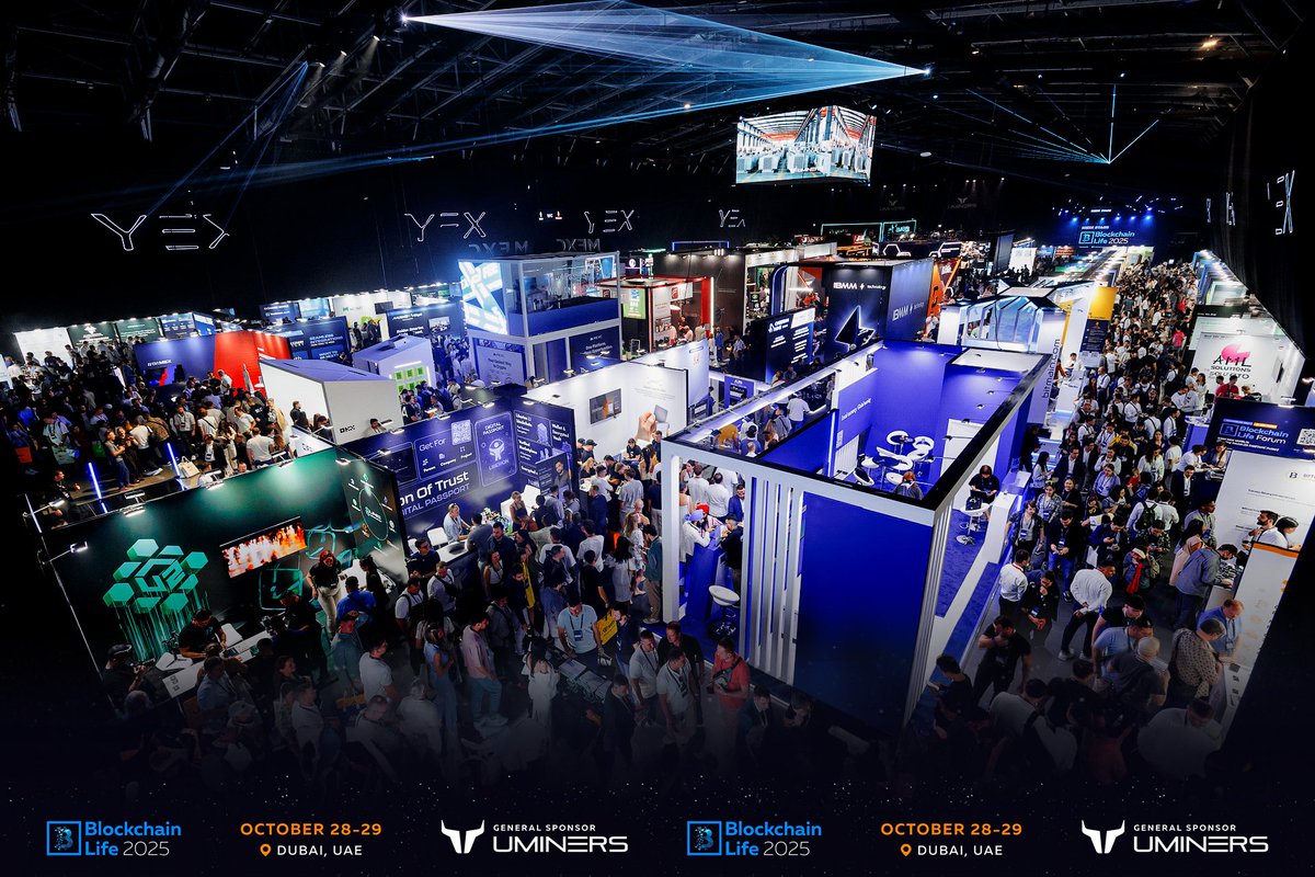 Blockchain Life 2026 tweet media