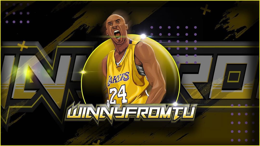 ariallanova's tweet photo. Just completed a wonderful banner for @winnyfromtu
๐๐ฅ
#sports #lakers #trending #basketball #custombanner https://t.co/n2Fx5tcggl