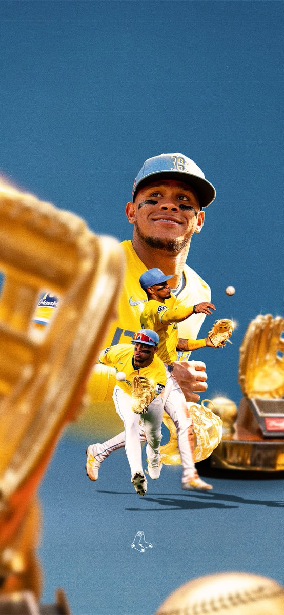 RedSox's tweet photo. Wanted you to have wallpapers of our Gold Glovers 😌 https://t.co/dkwk3ol4vB