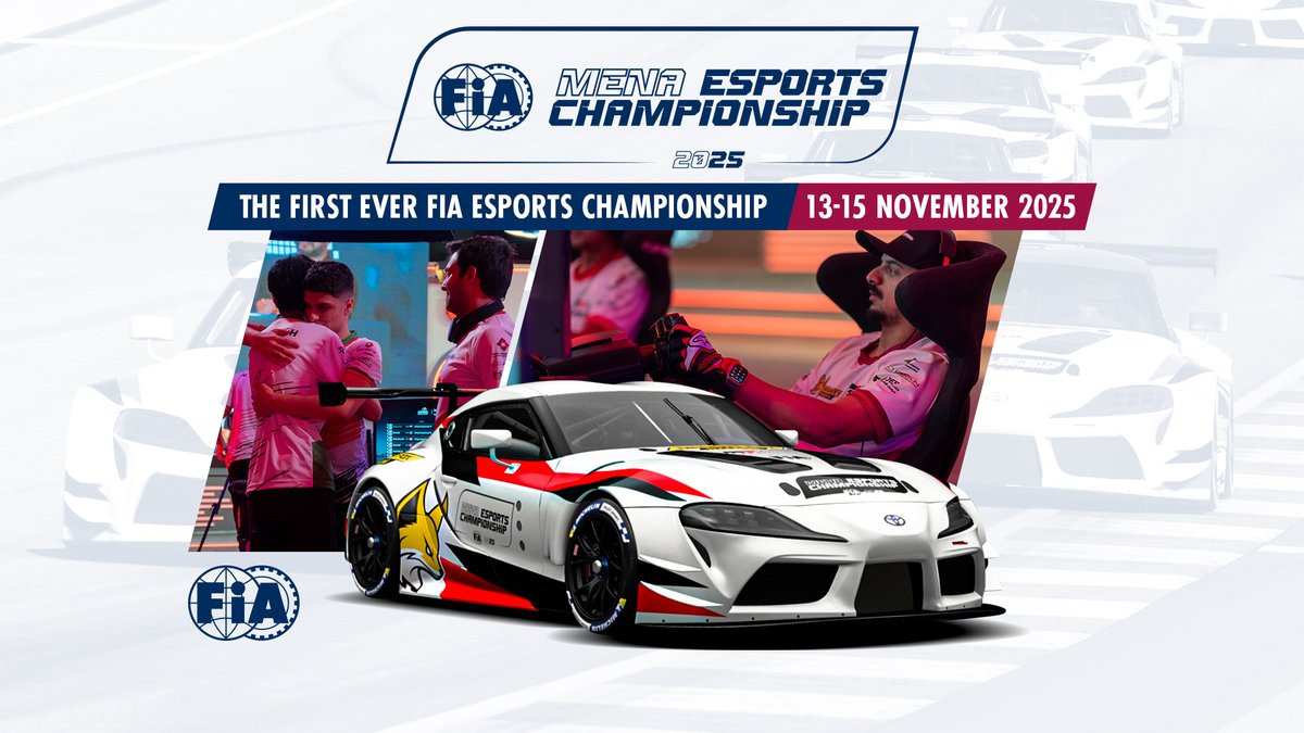 The FIA has sanctioned its first esports championship to use the International Sporting Code.

It will define the sporting regulations and send a director, a coordinator and stewards to the MENA Esports Championship later this month.

Full story: traxion.gg/fia-confirms-m…