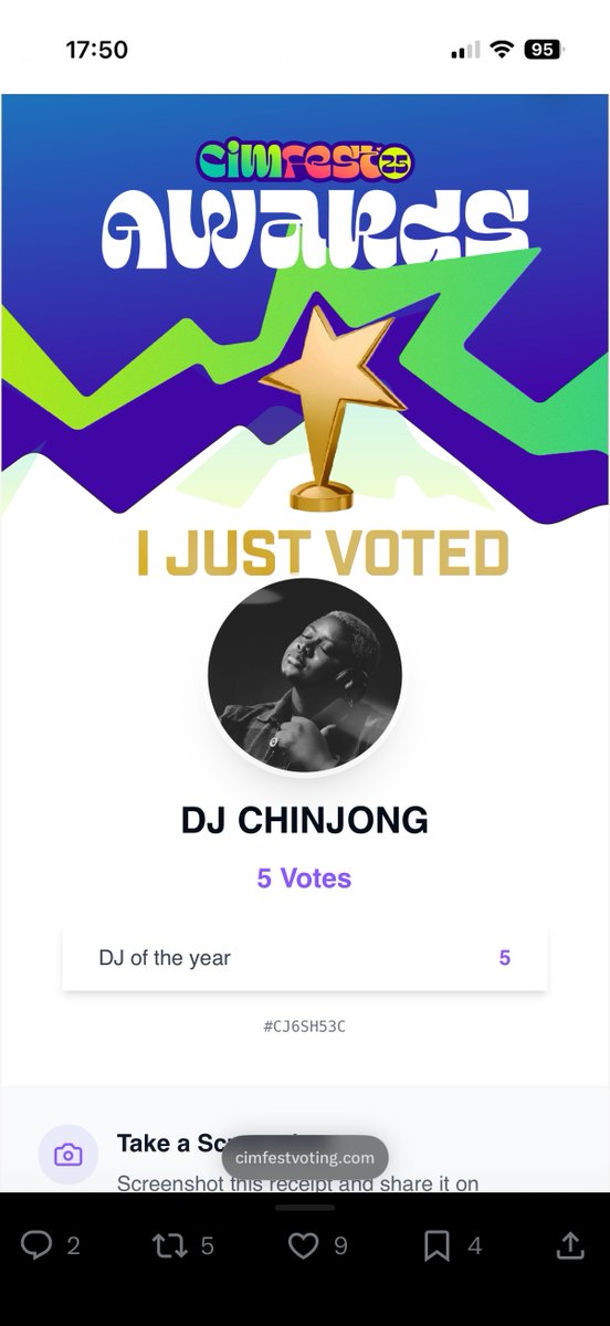 please go and vote for the baddest. 💪🏽.