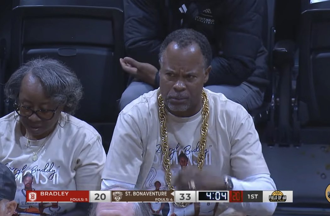 stf_ncaa's tweet image. The face I made when the Field of 68 stream of Bonnies/Bradley stopped working... [chains not included]