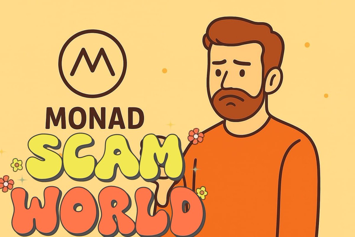 Binhbuild's tweet image. Telegram lurkers left out, Twitter titans tipped. Monad&apos;s graph graphs greed. Voices vanished. SEND #Monadscam TO ZERO
From your Off-chain Rug Hunter – exposing scams before they pull.