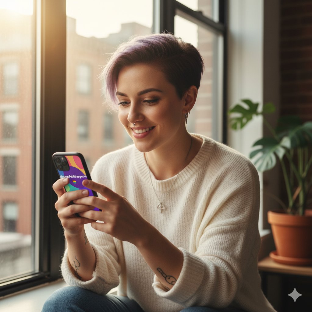 LesbianDating71's tweet image. Happy Monday, gay women! 🌈✨ New week, new chances to find her.
​Stop scrolling, start connecting! thesapphiclibrary.com is the #1 app for queer &amp;amp; lesbian connections. Your Monday glow-up just found its match. 💖👭🏳️‍🌈
​#TheSapphicLibrary #GayWomen #LesbianDating #QueerLove #WLW…