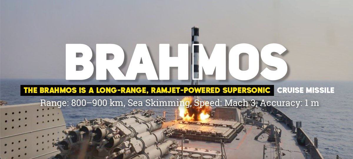 AlphaMatrix19's tweet photo. Let me tell you something nice,India's 27 to 35 Brahmos missiles will be enough to keep Pak 27 to 35 air bases inoperable, if it takes two or four more,then thats fine.And 14,15 Brahmos will be sure to destroy the 9 Frigates and 5 to 6 Corvettes of the poor Pak Navy in the water. https://t.co/eFIRscjIRl