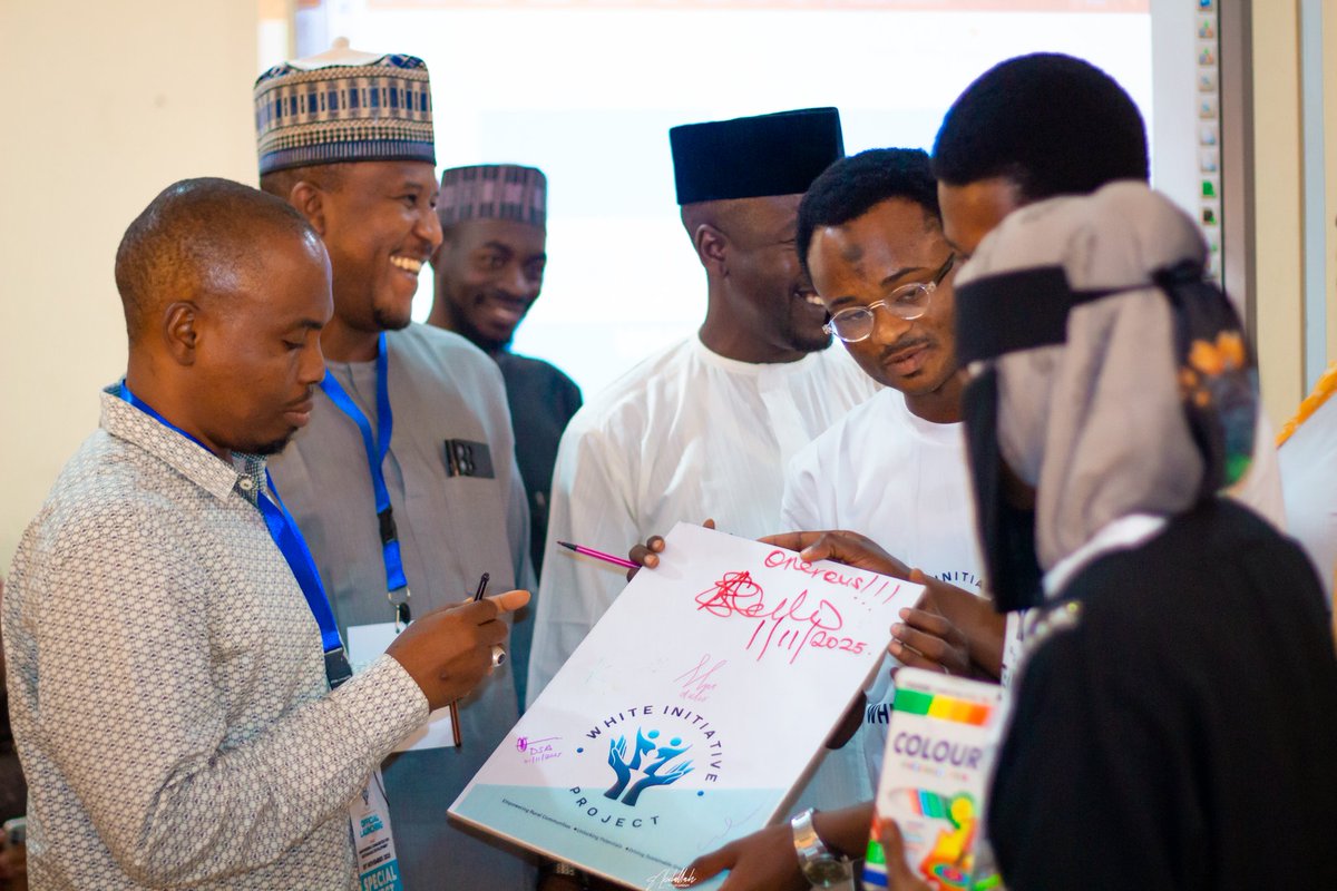 WIProject_ng's tweet image. White Initiative Project Officially Launched! 

A bold dream has taken flight! The official unveiling of the White Initiative Project marks the start of a powerful movement one committed to youth empowerment, social impact, and community transformation.