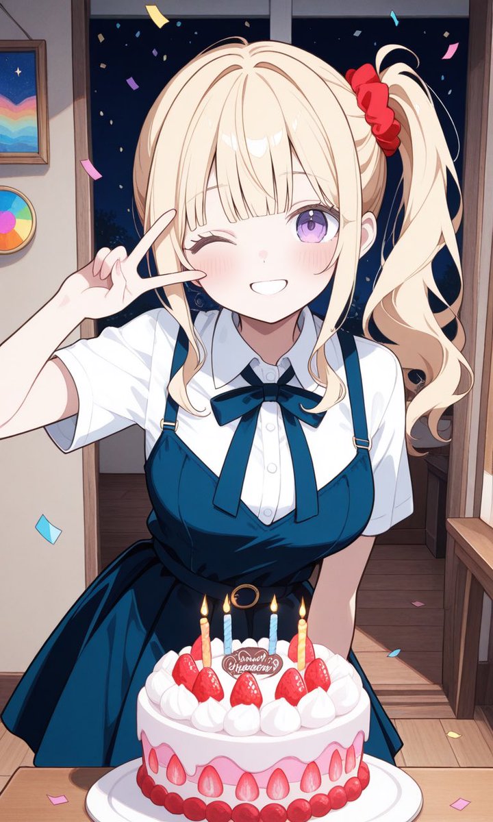 誕生日おめでとうユナちゃん🎂

#皆月優奈生誕祭2025
#オズチャアート