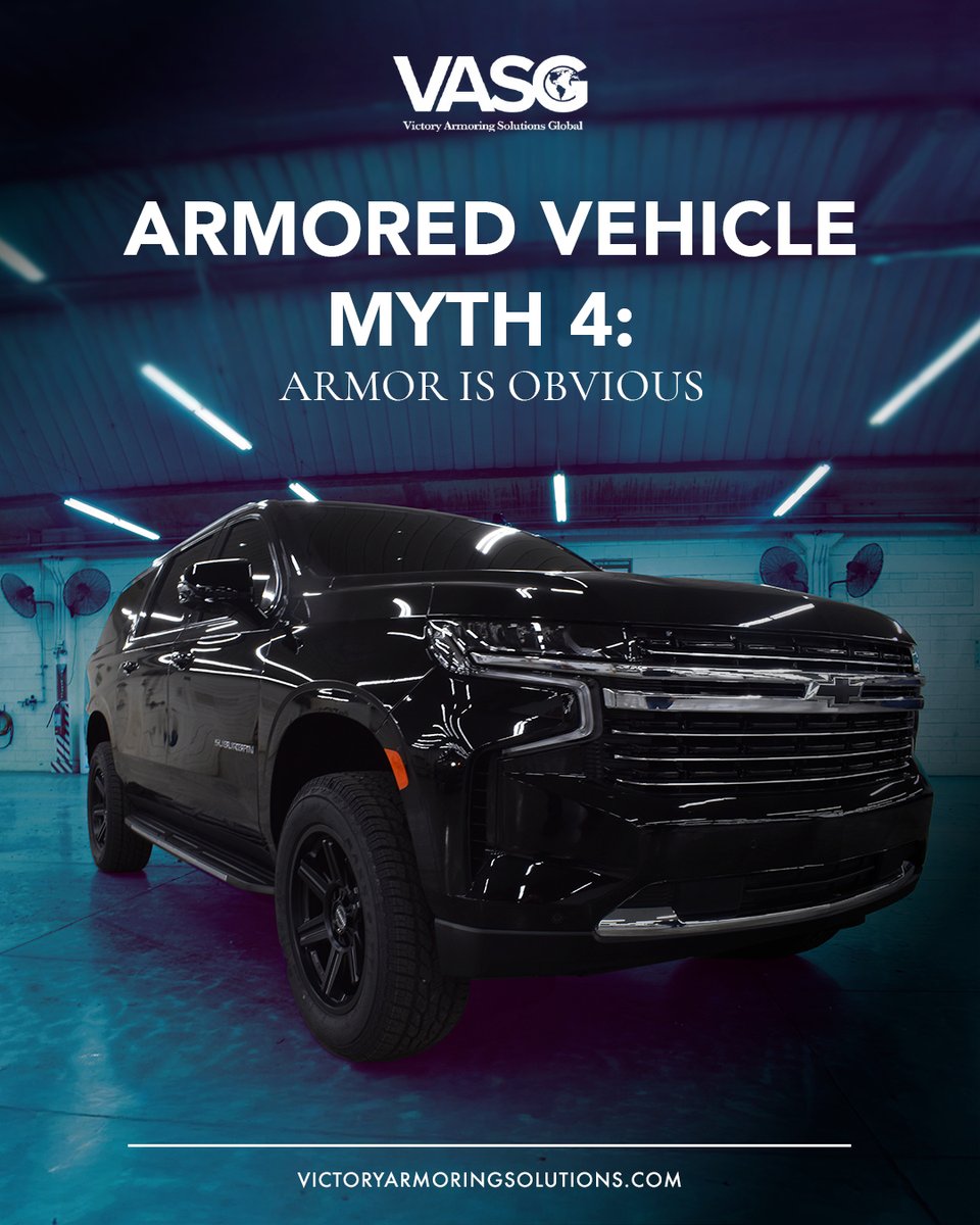 victoryarmoring's tweet image. 🚘🛡️SUVs, trucks, sedans and luxury models can be fully armored without visible modification. When the vehicle blends in, it avoids attention and reduces risk. Learn more tinyurl.com/VASGmyths #ArmoredSuburban #ArmoredVehicleBuyers #ExecutiveProtection #OutbackArmor