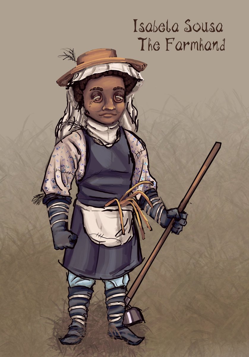 TArtmuppet's tweet image. My two fan favorites (Marius Rizal—“Archivist”) (Sherman Crane—Candymaker) and my favorite wips (Isabela Sousa—Farmhand)(Lindsey Bullion—Outlaw)

PLEASE ASK ME ABOUT ANY OF THEM WAHHHHH #idvoc #idvart