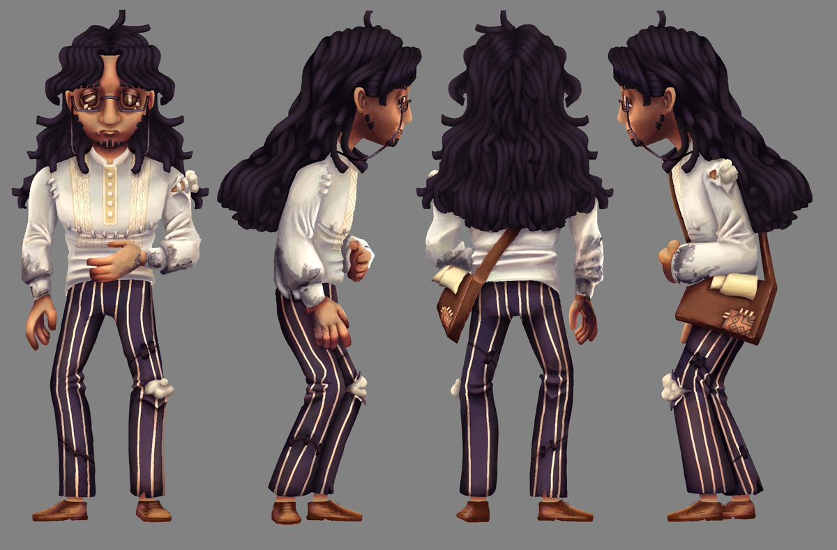 TArtmuppet's tweet image. My two fan favorites (Marius Rizal—“Archivist”) (Sherman Crane—Candymaker) and my favorite wips (Isabela Sousa—Farmhand)(Lindsey Bullion—Outlaw)

PLEASE ASK ME ABOUT ANY OF THEM WAHHHHH #idvoc #idvart