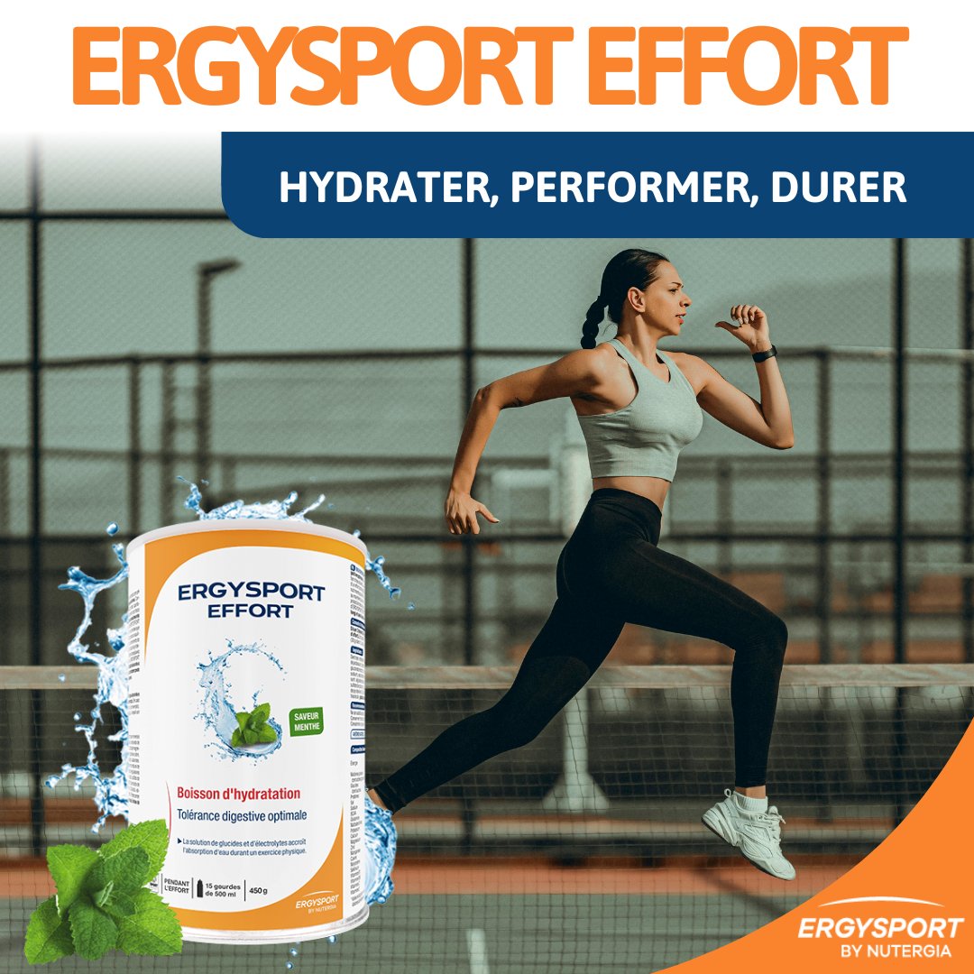 3 objectifs, 1 boisson ! 💪

ERGYSPORT EFFORT hydrate, booste la perf et aide à tenir la distance. 💧

Électrolytes, glucides, antioxydants : l’essentiel pour performer jusqu’au bout ! 🔥

Je m'hydrate correctement :
ergysport.com/fr/fr/nos-prod…