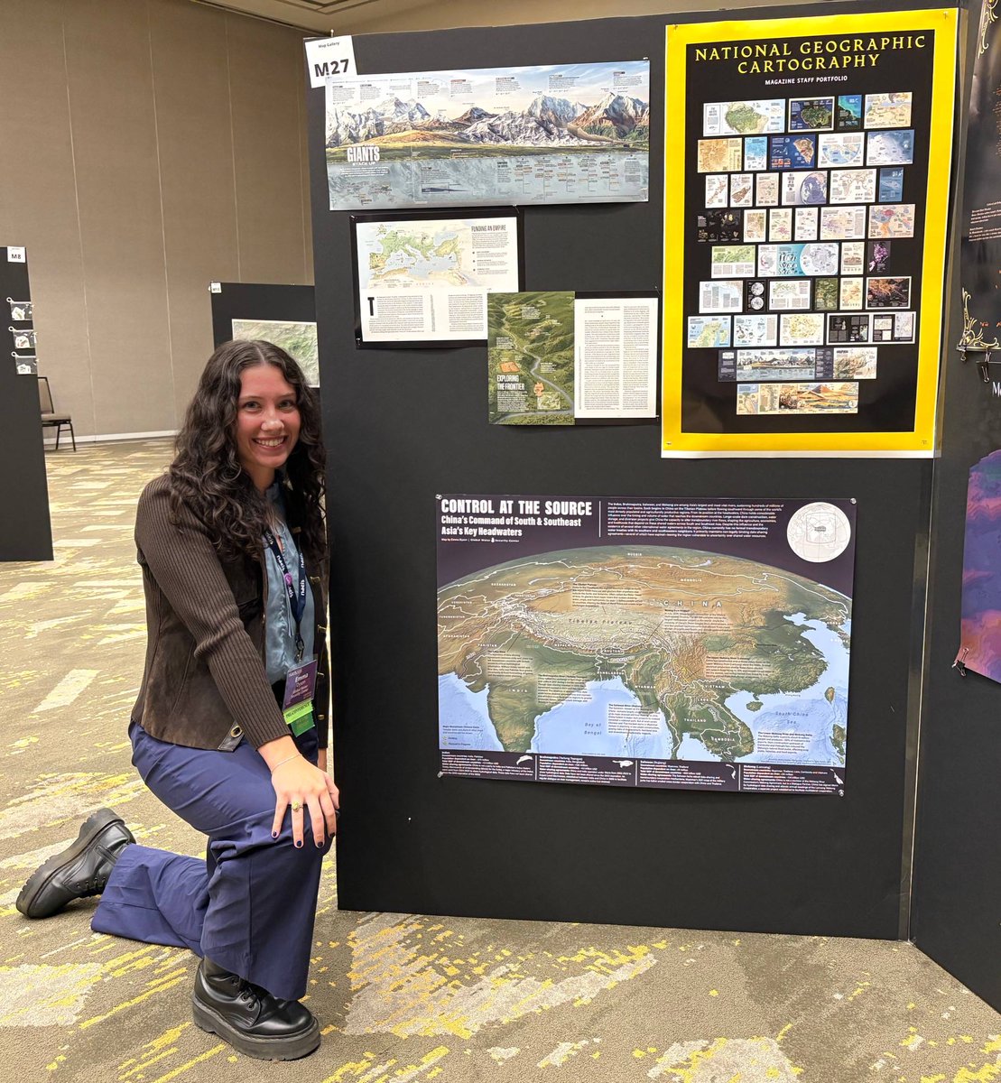 GWSCatUA's tweet image. GWSC Cartographer Emma Dyson showcased her map “Control at the Source” at the NACIS Annual Meeting in Louisville, learning new 3D mapping and design techniques while connecting with cartographers from across the U.S. and abroad. 🗺️ 💦

#GWSC #Cartography #MapDesign #DataViz