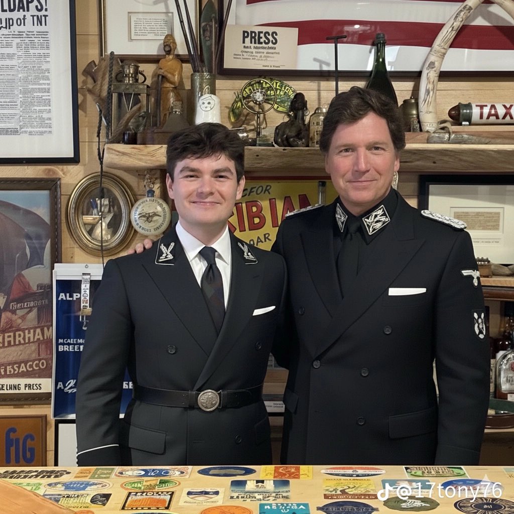 America stands with Tucker Carlson and Nick Fuentes.