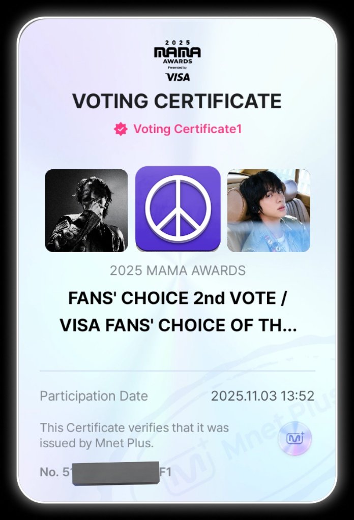 bluegreyarmy's tweet image. [ 🗳🐹🐿 ] 2° ROUND DAS VOTAÇÕES DO MAMA 2025!

• Fans Choice Male (Bonsang - TOP 10)
• Visa Fans Choice (Daesang - TOP 1) 

!Não esqueçam que precisamos deixar os 2seok dentro do top 10! 

🔗share.mnetplus.world/2025-mama?miss… 

DEPOSITE AQUI SEU COMPROVANTE DE VOTO! 👇

VOTE FOR JIN ON…