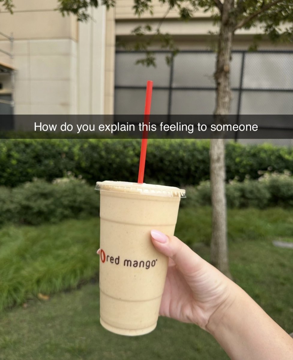 RedMango's tweet image. Pure serotonin ✨