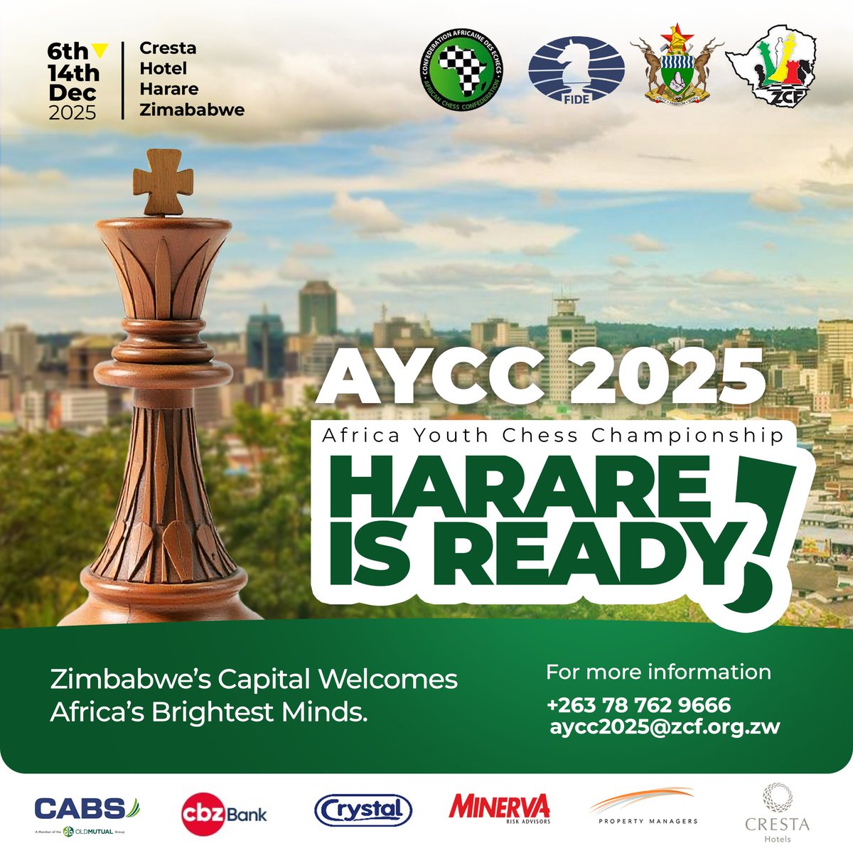 Zimbabwe Chess Federation tweet media