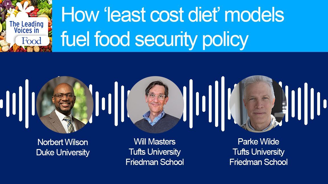 DukeWFPC's tweet image. How are #LeastCostDiets shaping the future of food security policy? wfpc.sanford.duke.edu/podcasts/how-l… 

#WillMasters #ParkeWilde #FriedmanSchool #Tufts #lastcostdiet #TFT #thriftyfoodplan  #SDG2 #modelingfoodprices #modelingfoodaffordability #sustainablediets #foodsupplychains