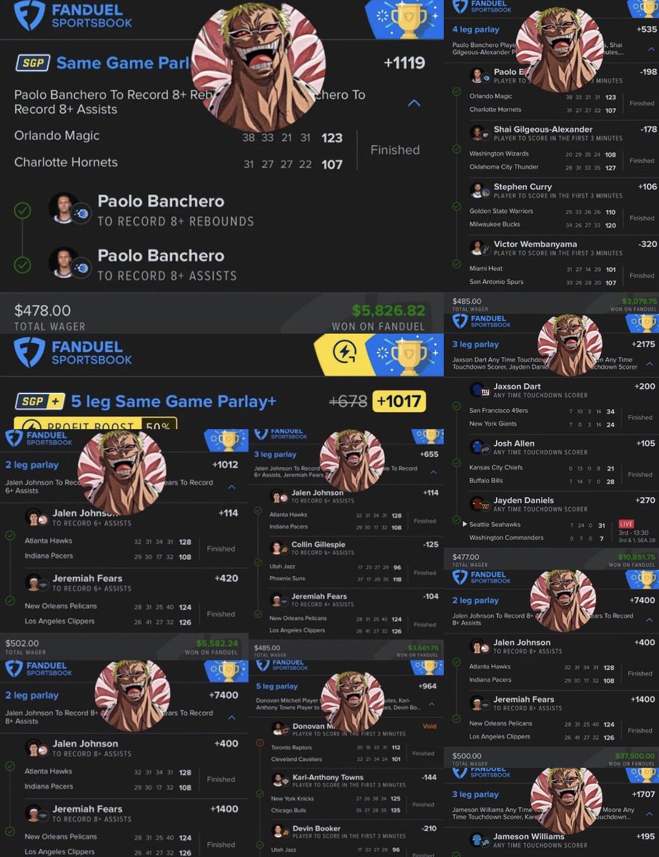 BlazinHotBets's tweet image. $$$$ TO SOMEONE WHO LIKES+RT💕

LIGHT 70K MADE THESE LAST2️⃣ DAYS🤑🎸

JUST OPEN 35 SPOTS 50% OFF VIP⬇️
dubclub.win/r/p/pri-y5gwc/…

+7400✅
+2175✅
+1707 ✅ 
+1200✅
+1017✅
+1119✅
+964✅
+901✅
+654✅
+535✅