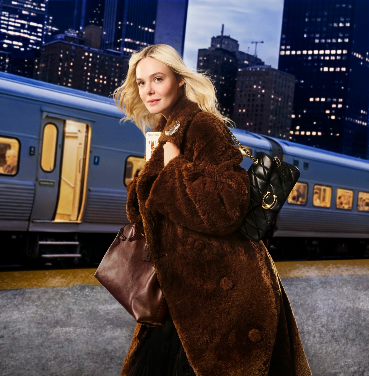 Elle Fanning embarks on a holiday adventure with her Coach bag in a new campaign.
See it here ➡ bit.ly/4ol1zaG