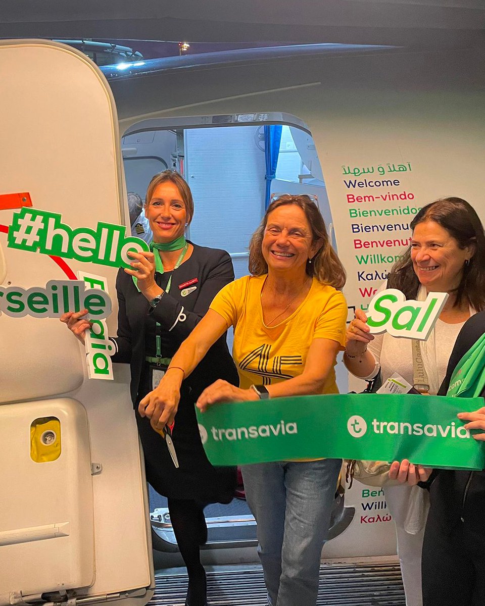 transaviaFR's tweet image. Le premier vol de nos toutes nouvelles lignes, prêtes à t’accueillir ! ☀️

Toulouse ✈️ Hurghada
Marseille ✈️ Praia

Du soleil, du soleil… et encore du soleil ! 🌞