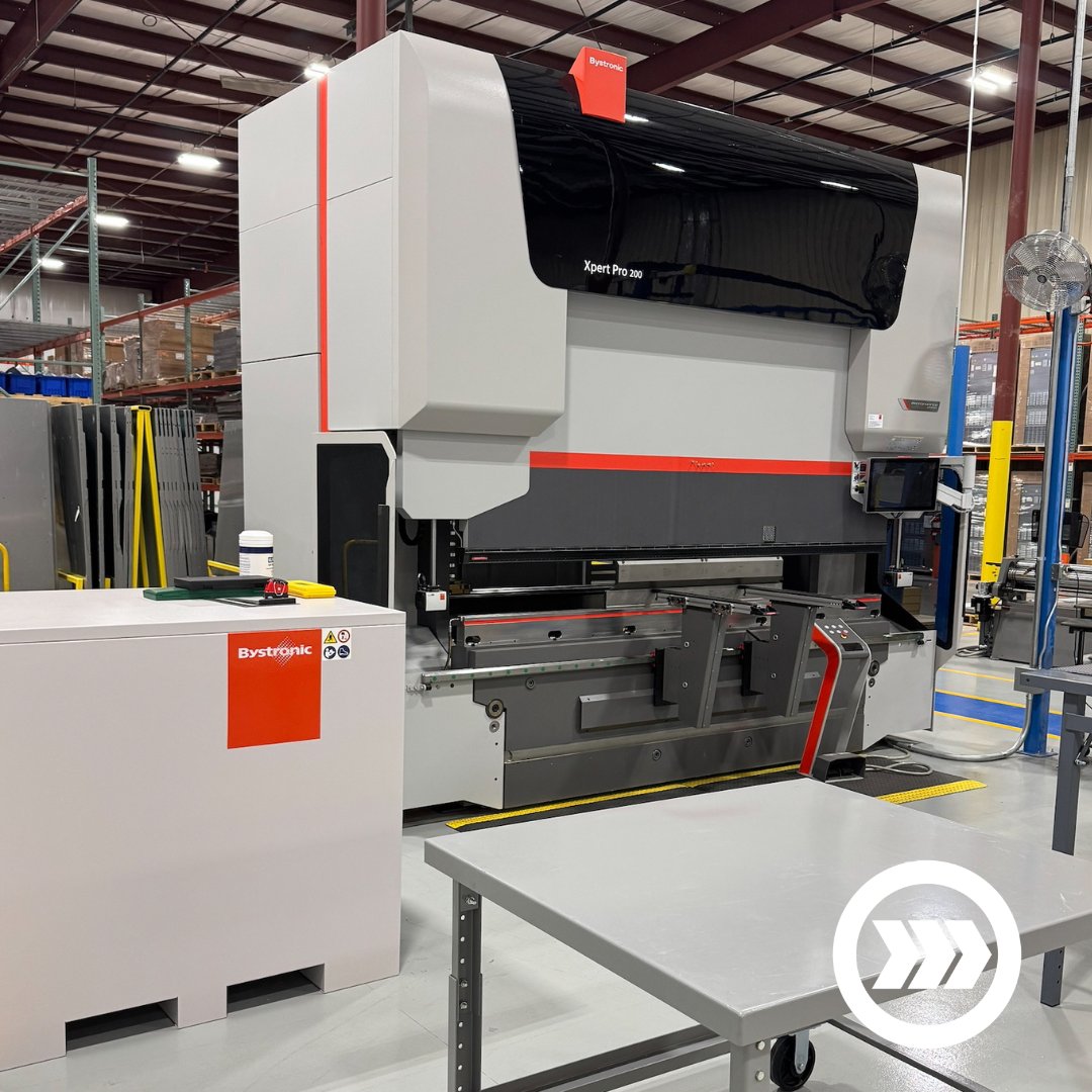 OnPtSolutions's tweet image. Recent Install! This Bystronic Xpert Pro 200 is ready to do some serious bending in Wisconsin!