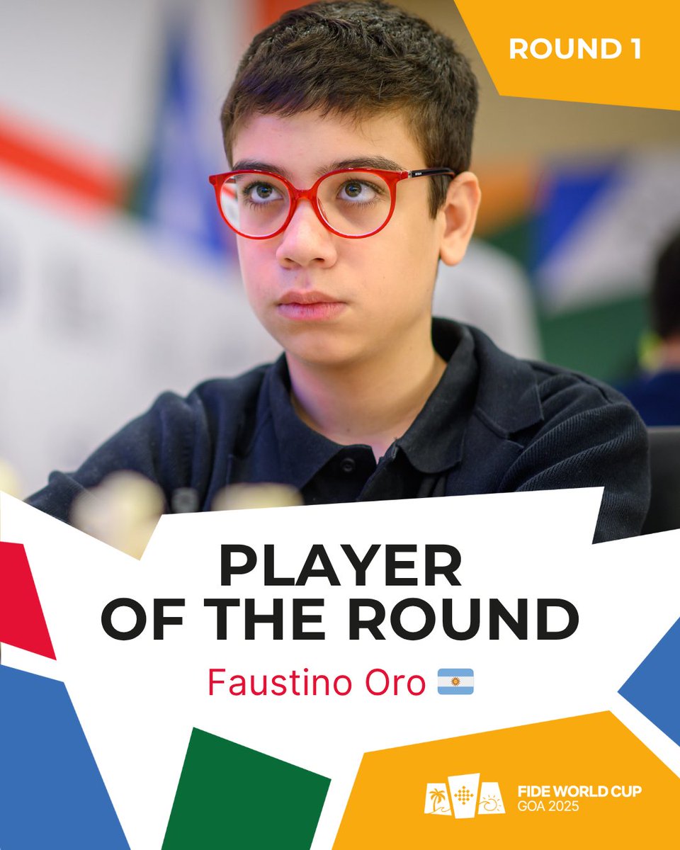 🚨LO DE FAUSTINO ES CIENCIA FICCIÓN 🚨

El desempate no empezó bien. Faustino perdió la primera partida y necesitaba ganar o quedaba eliminado. Eligió un Sistema Colle de blancas para jugar a ganar. ¡Y ganó!

Segundo desempate: empató de negras y le tocaba blancas para aspirar al