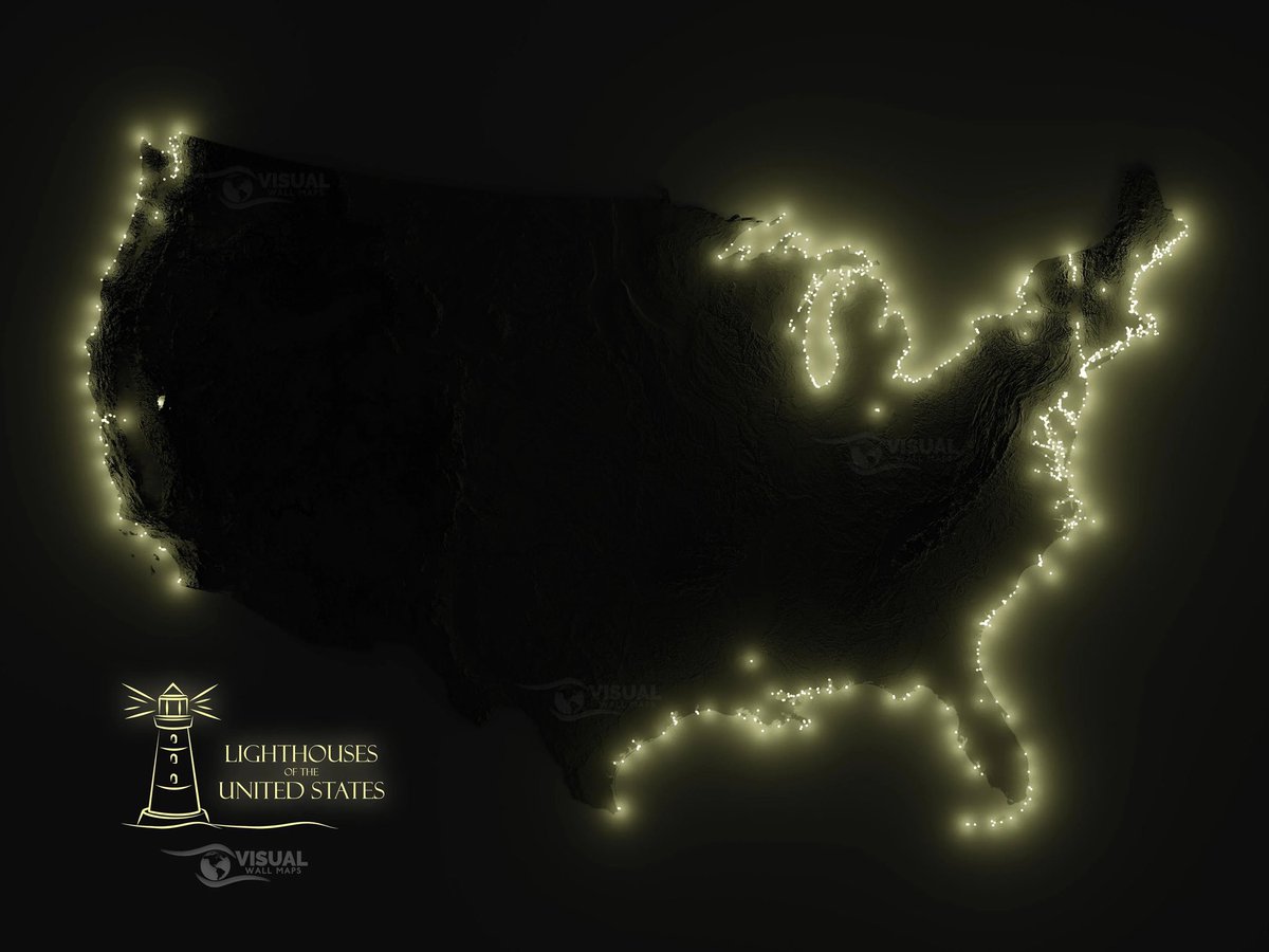 midwestern_ope's tweet image. Michigan has more lighthouses than any other state, despite it not bordering an ocean