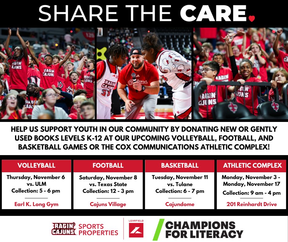 Ragin' Cajuns Sports Properties tweet media