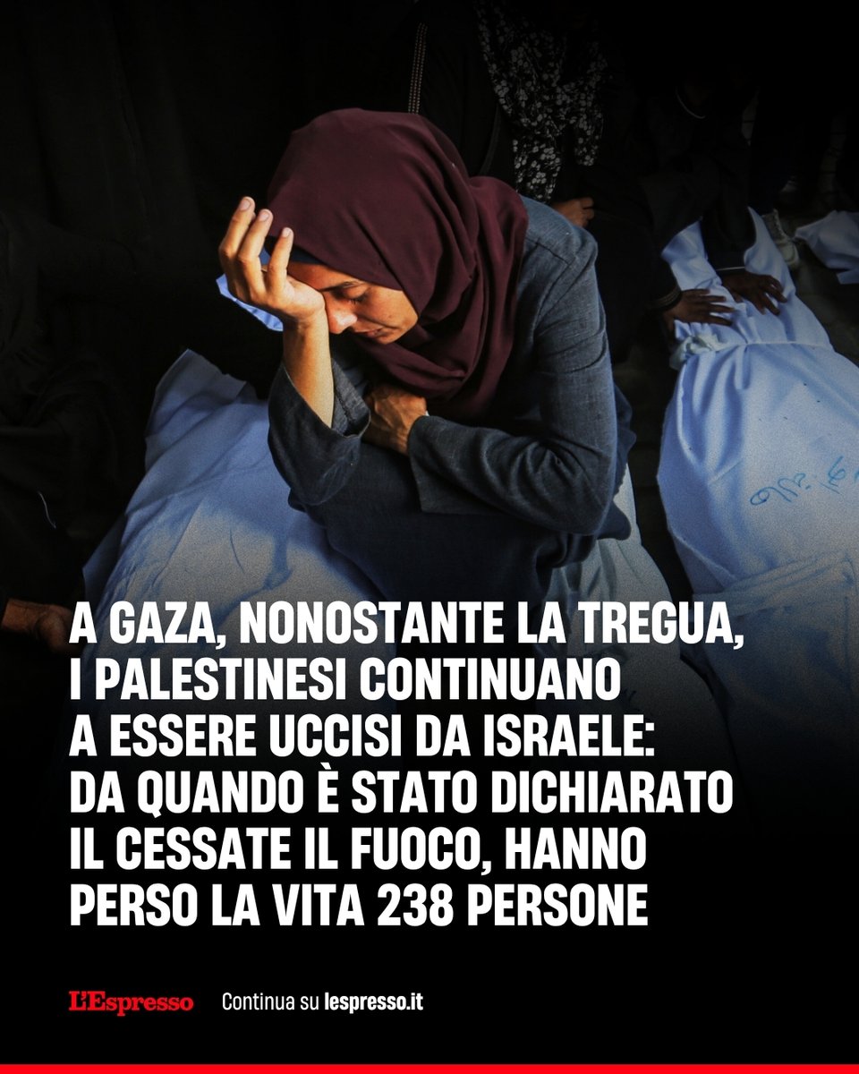 espressonline's tweet image. Dieci palestinesi sono stati uccisi nelle ultime 24 ore a Gaza, secondo quanto riportato da fonti mediche nella Striscia citate dall'agenzia Wafa. Decine di vittime rimangono intrappolate sotto le macerie e sparse per le strade