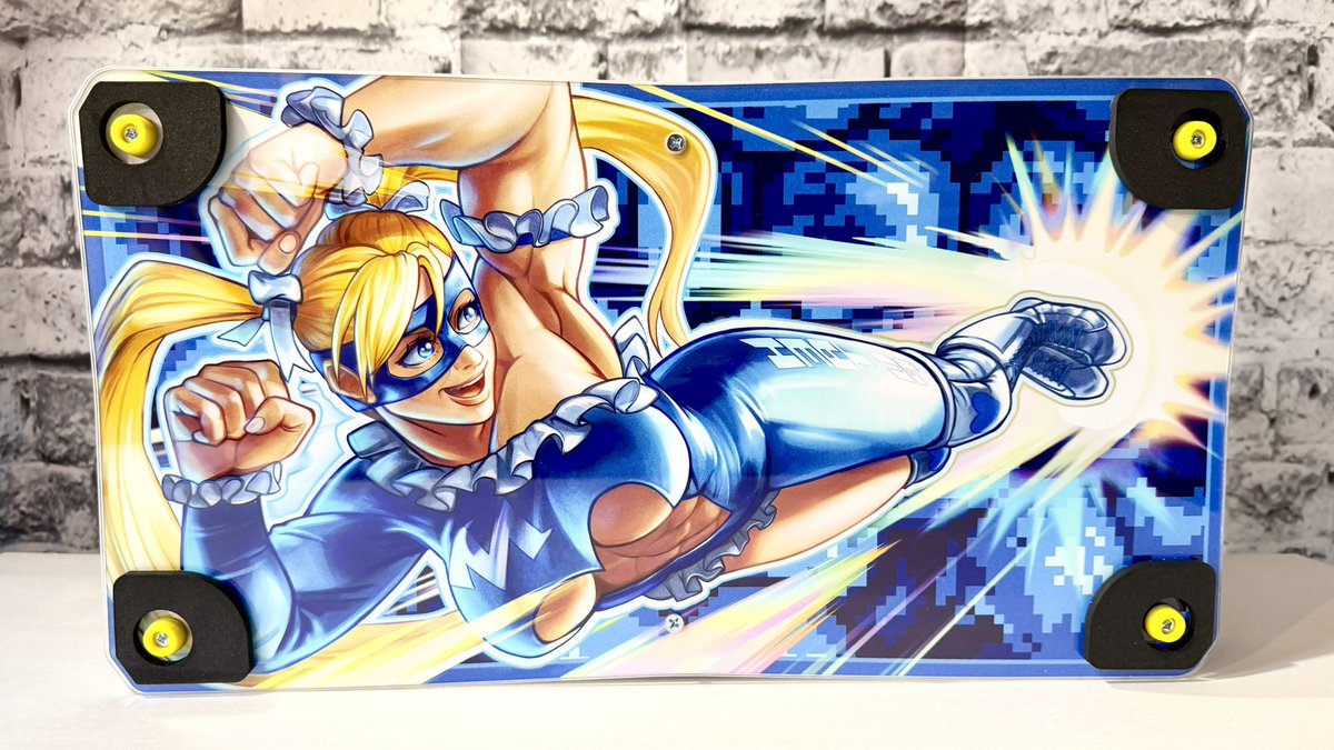 Who wants Mika back in #sf6?!

Enclosure build today for the homie <a href="/chowderdomo_/">chowderdomo</a> feature illustrations from <a href="/mwrylyx/">Mond</a>! 🍑💥

#fgc #fightstick