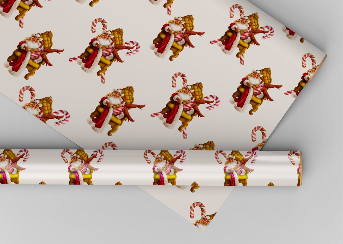 FindingNandy's tweet photo. We just released our Beyonce' Cowboy Carter inspired Christmas gift wrap sheets! Each order comes with 2 LARGE (32x 21") sheets #beymas #beyonce #beyhive https://t.co/xAjlXlyhUi