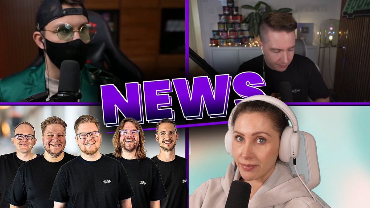 🔥NEUER UPLOAD🔥

- Wie es mit #Lehrenfrau weitergeht 
- Stress zwischen Jay Riddle und Kevinits? 
- Mehrere große Creatoer bei #CraftAttack gebannt
- #Gnu teilt übergriffige Erfahrung 
- #PietSmiet nicht beim #MontanaBlack Weihnachtsevent?

youtu.be/M3XV3HvVSww