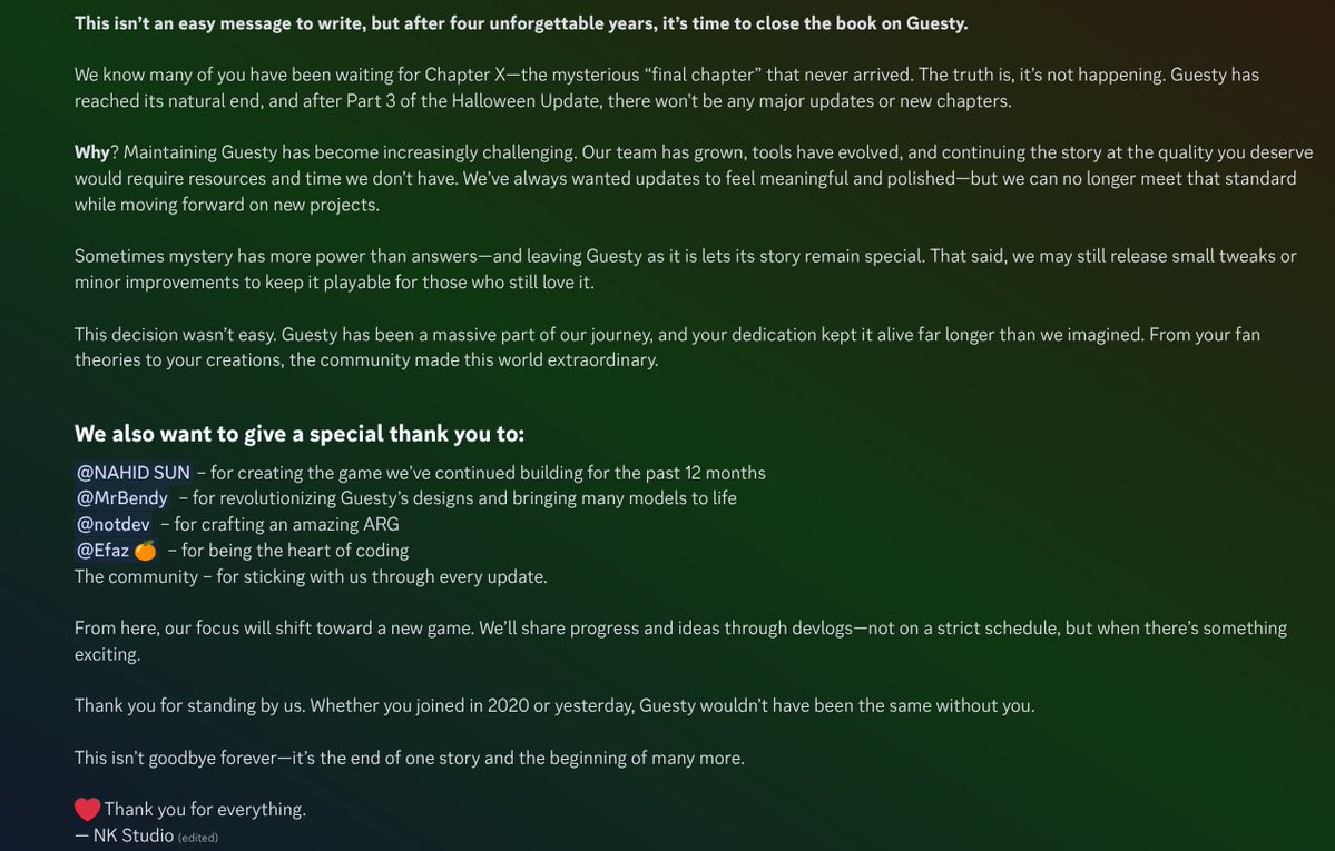 toonedd's tweet image. RIP GUESTY 🫡 #guesty #roblox