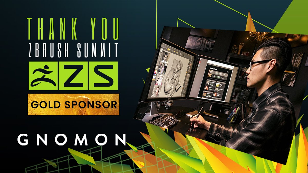maxonzbrush's tweet photo. Thank you to our sponsor for EVERY ZBrush Summit since the begining: Gnomon @gnomon_school! Visit them at https://t.co/ws2HUa4kje
#ZBrushSummit https://t.co/4vG7xJ1fcL