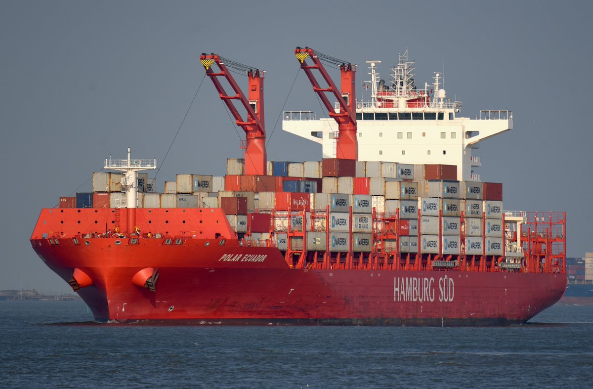 FraserG32883664's tweet image. Container ship Polar Ecuador built 2017. #PolarEcuador #ContainerShip #ContainerShips #ContainerCarrier #WorkingRiver #CargoShip #Shipping #ShipsInPics #Maritime #Marine #Import #Export #Trade #Commerce #Ship #Ships #Ship #Containerschiff #Tilbury #Gravesend #Thames #RiverThames