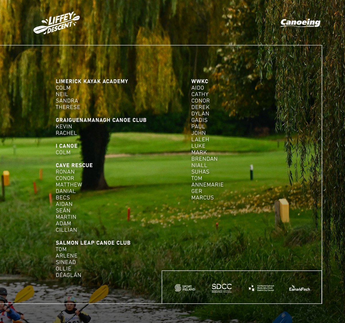 Volunteer Appreciation 💙 From pre-race river checks to guiding paddlers over the weirs, our amazing volunteers keep everyone safe on the water and lift the spirits of the race 🙌 Huge thanks to all who gave their time and energy to make the 2025 Liffey Descent a success! 🌊🚣‍♂️