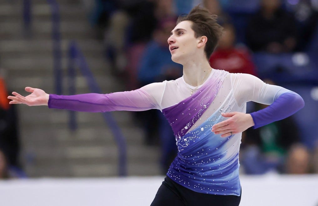 romskyarchive's tweet photo. 📰 roman speaking to robert brodie about his free program at skate canada international

#RomanSadovsky https://t.co/2wctcdYGws