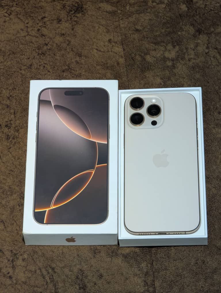 thebabstech's tweet photo. 🇬🇧📦 iPhone 16 PRO MAX 512GB

PHYSICAL / ESIM

Reach us via Direct Message on Here or WhatsApp us:
(+2348168920753)

Available for Instant Pickup 🛍️ and Nationwide Delivery 🚚 📦

#fyp #fypシ #openforbusiness
#computervillageikeja
#lagosvendor #ukused #laptopplug #phoneplug https://t.co/2CZB1lkLwX