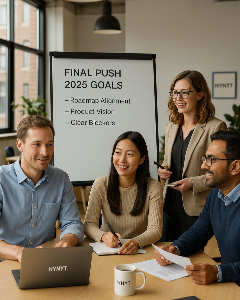 🏁 November is here—and that means just two months left to hit your 2025 goals.

It’s not too late to align your roadmap, sharpen your product vision, and clear blockers.
We’re helping founders finish strong and prep for 2026.

Let’s go: hyntyt.tech

#StartupMomentum