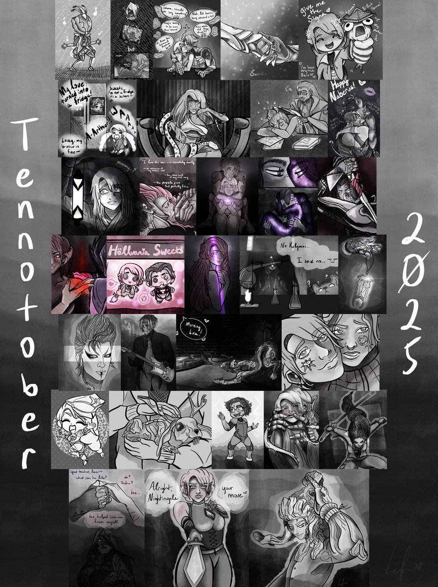 kinda wild seeing it all together like this 🥺

#Tennotober2025 #tennocreate #Warframe #warframefanart