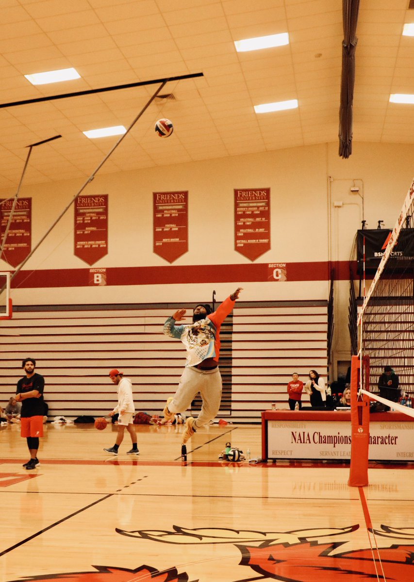 First night of indoor 3v3 volleyball tonight!